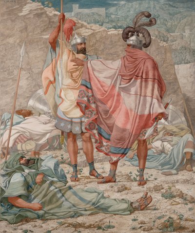 Misericordia - David Perdona la Vida de Saúl de Richard Dadd